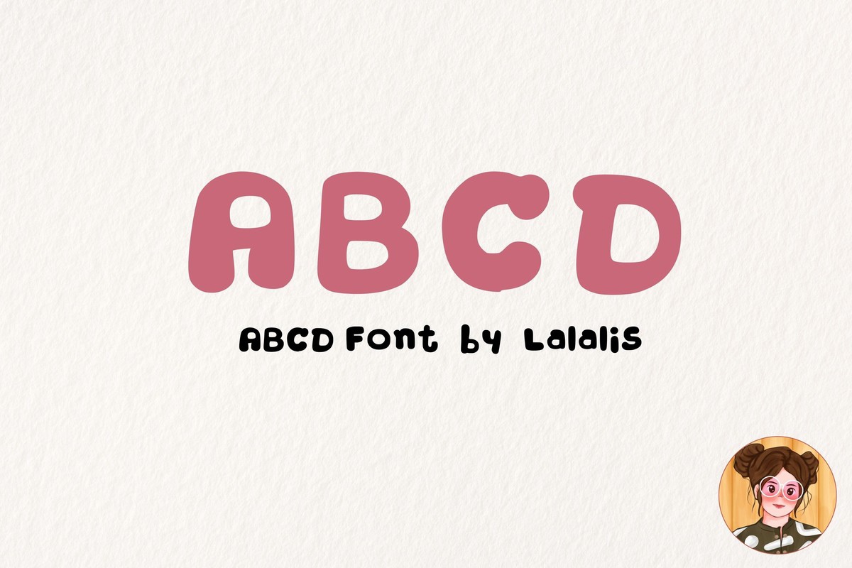 フォント Abcd