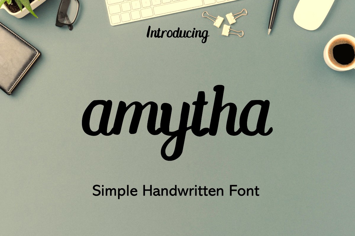 フォント Amytha