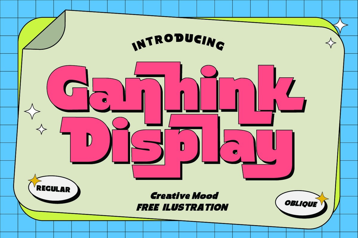 フォント Ganhink Display