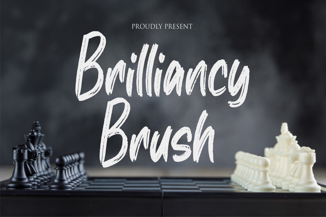 フォント Brilliancy Brush