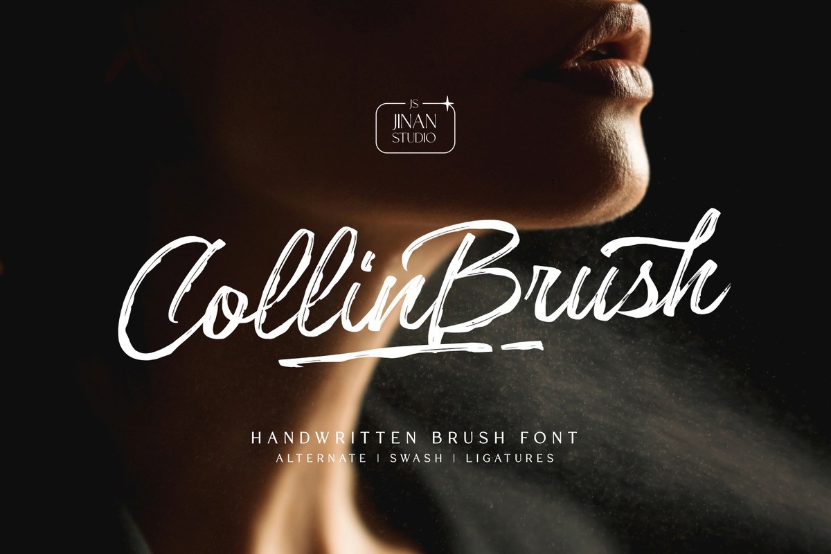 フォント Collinbrush