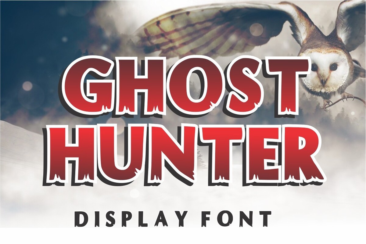 フォント Ghost Hunter