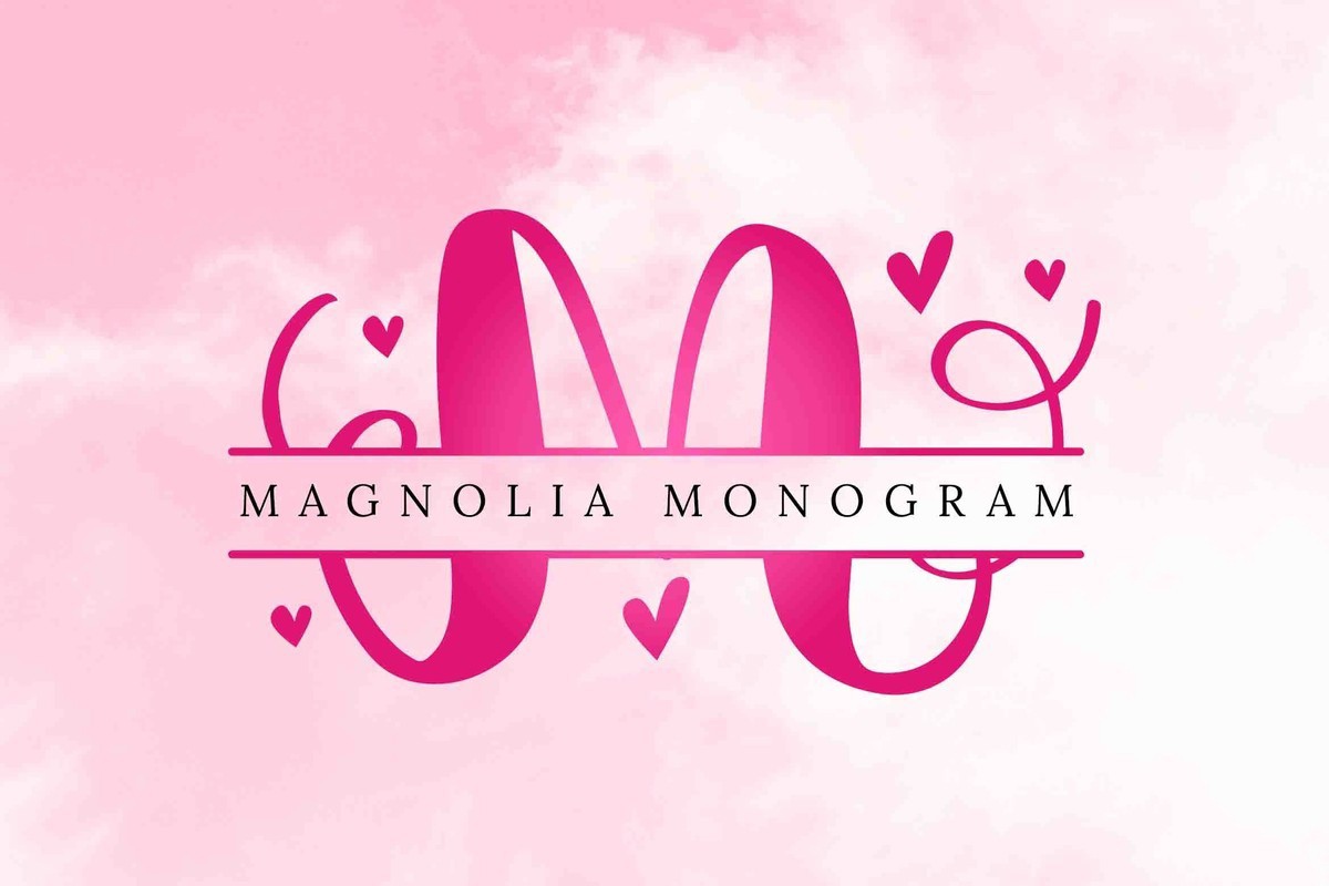 フォント Magnolia Monogram