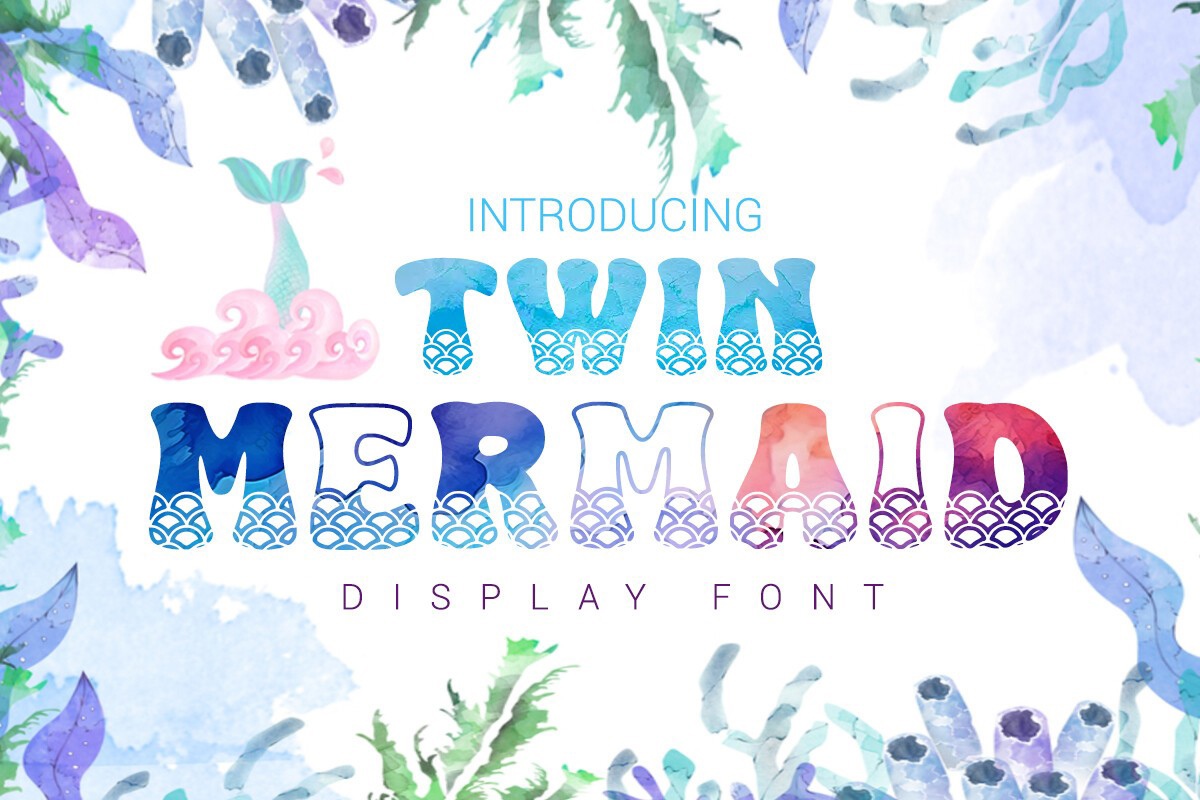 フォント Twin Mermaid