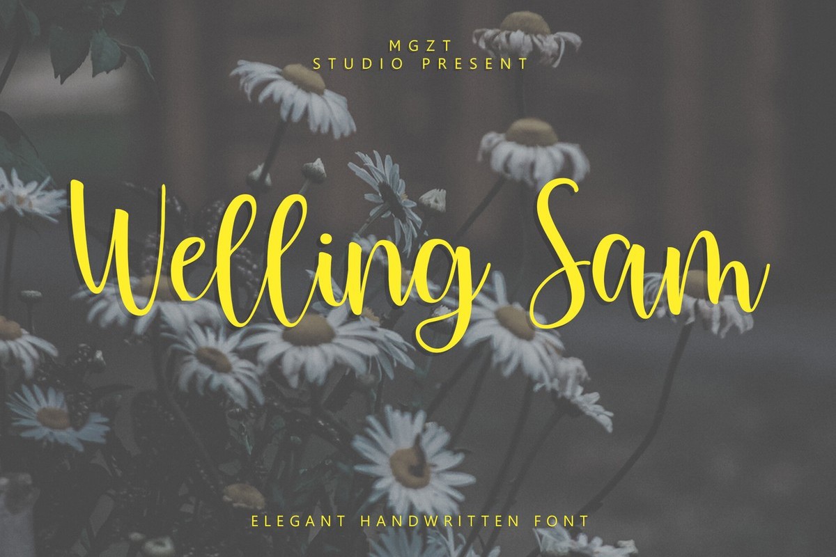 フォント Welling Sam