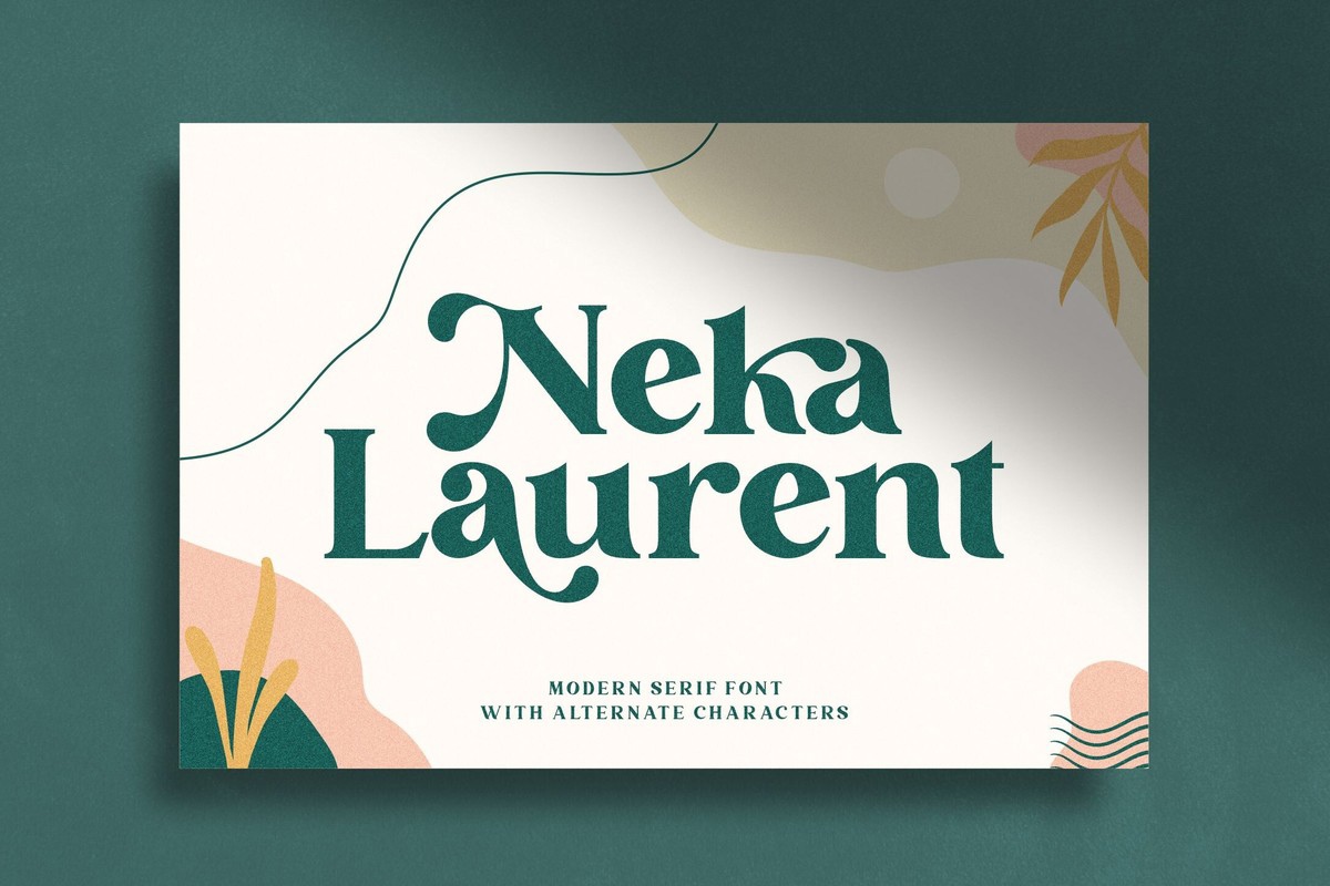 フォント Neka Laurent