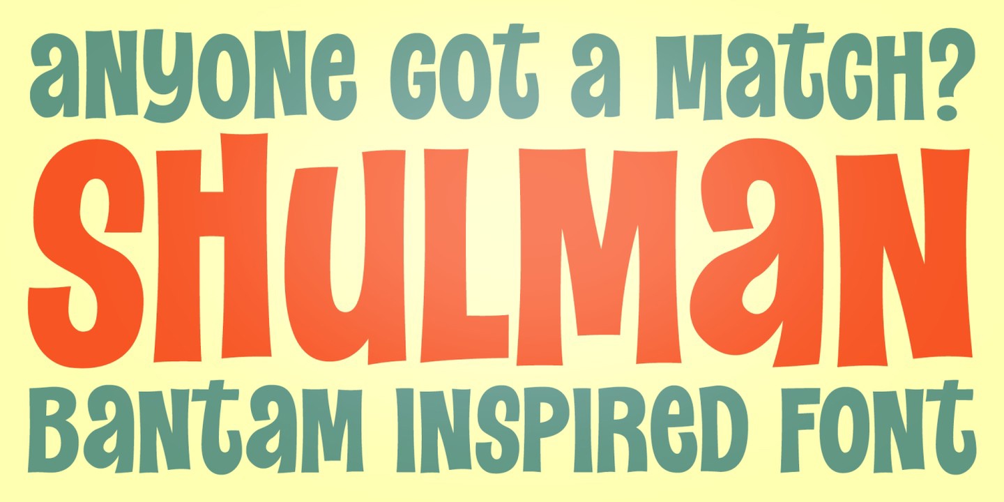 フォント Shulman PB