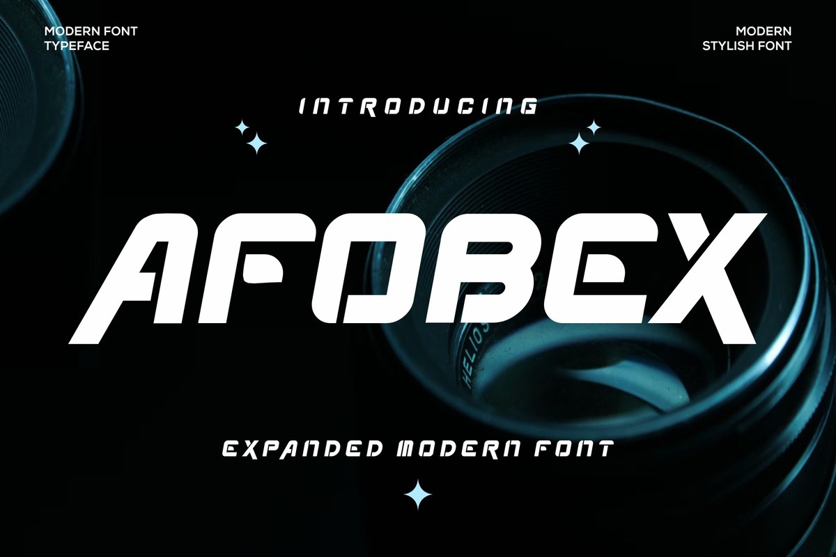 フォント Afobex
