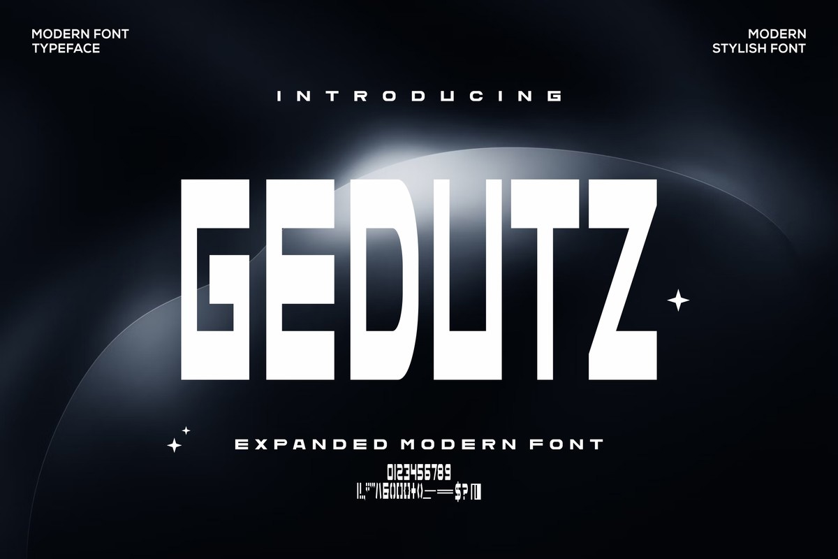フォント Gedutz
