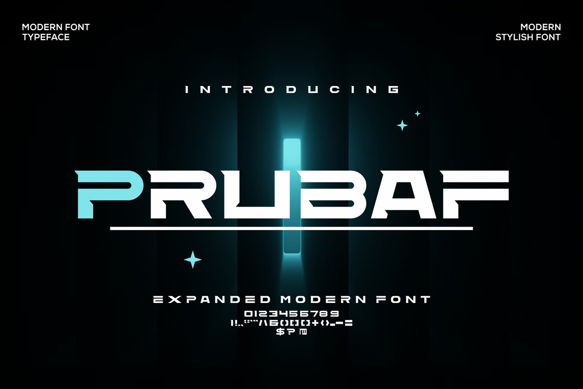フォント Prubaf