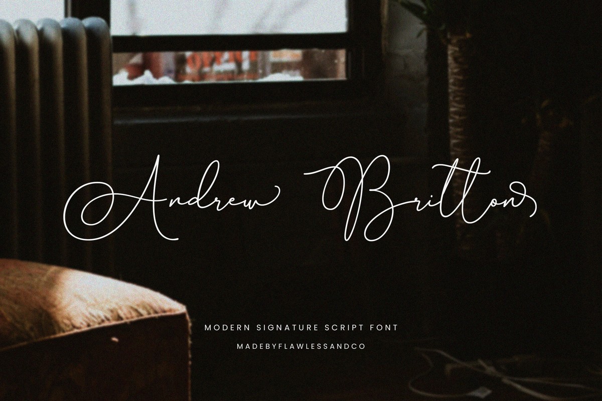 フォント Andrew Britton