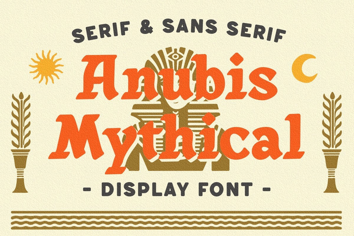 フォント Anubis Mythical