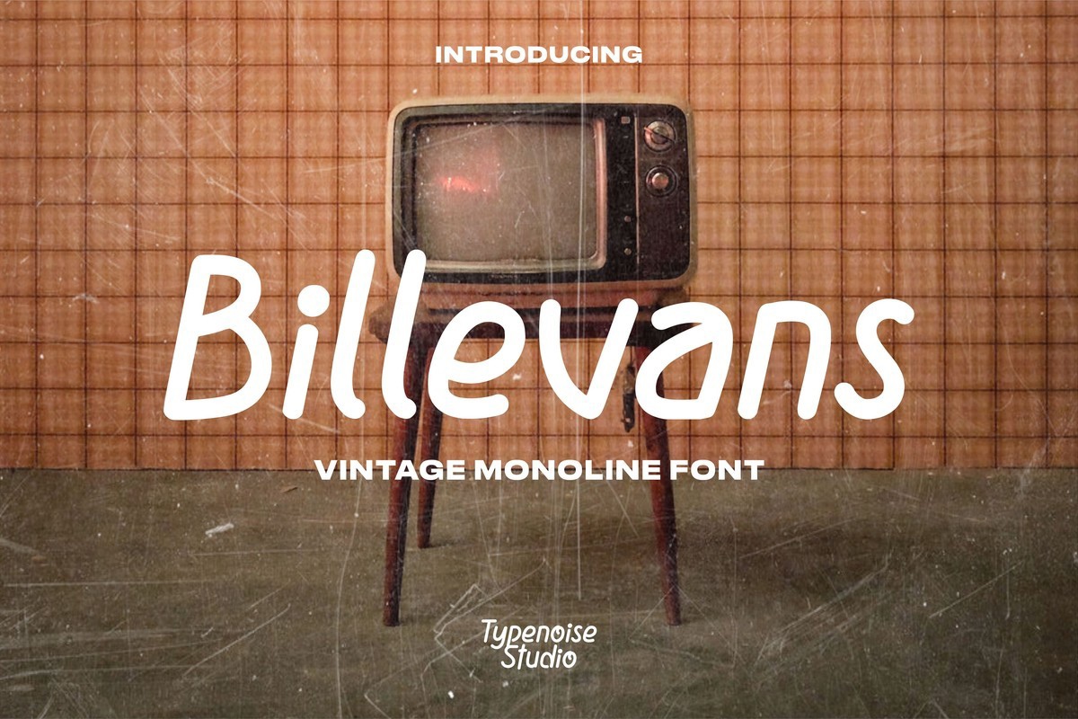 フォント Billevans