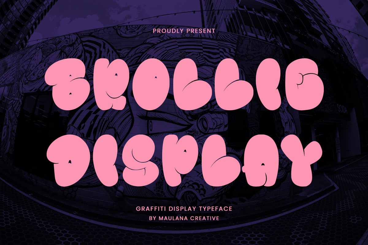 フォント Brollie