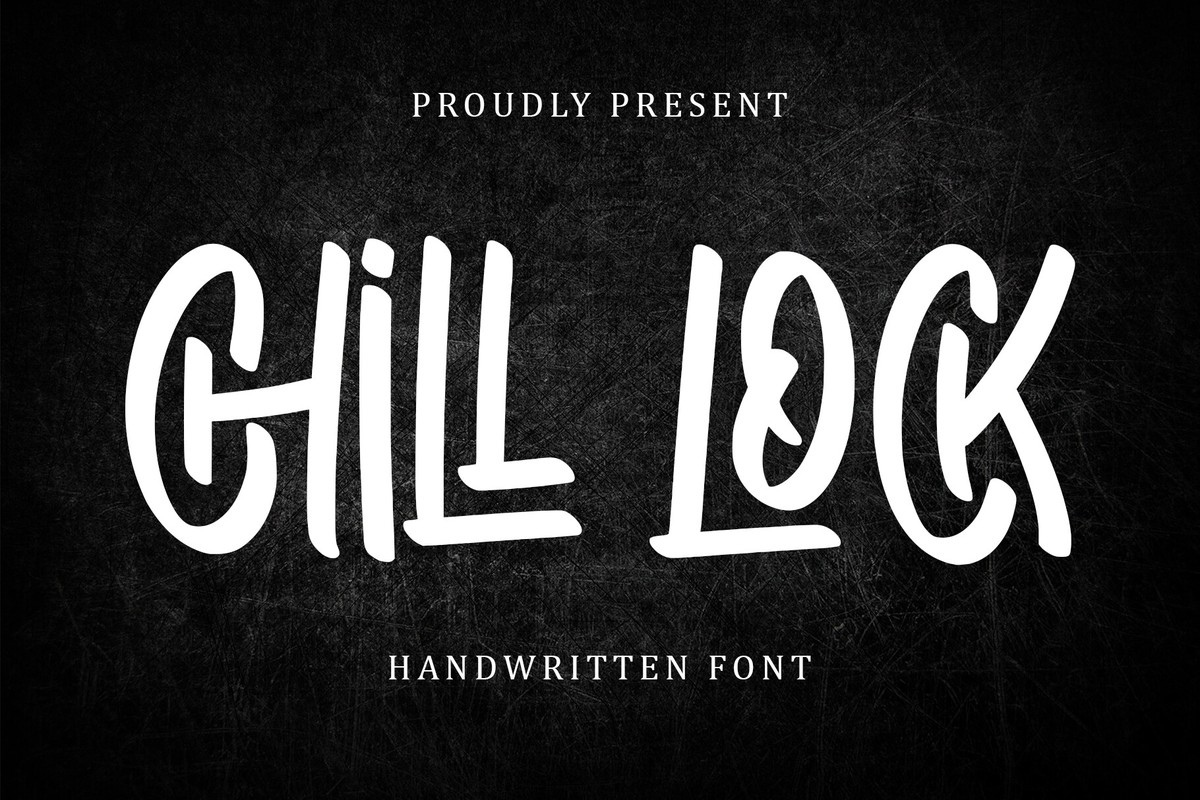 フォント Chill Lock