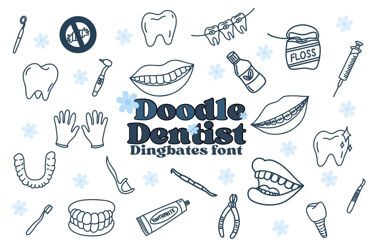 フォント Doodle Dentist