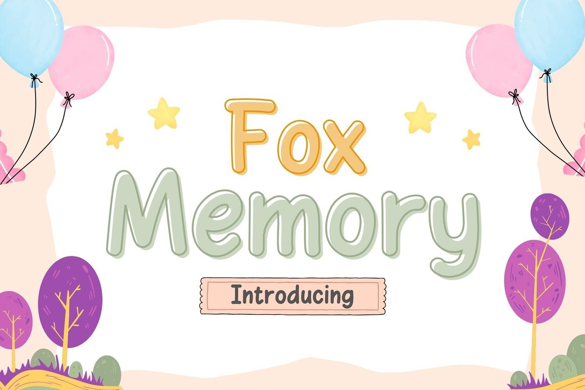 フォント Fox Memory