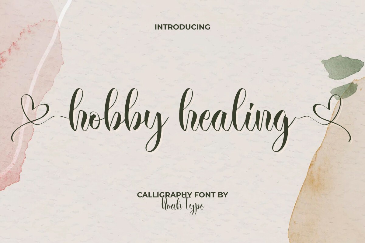 フォント Hobby Healing