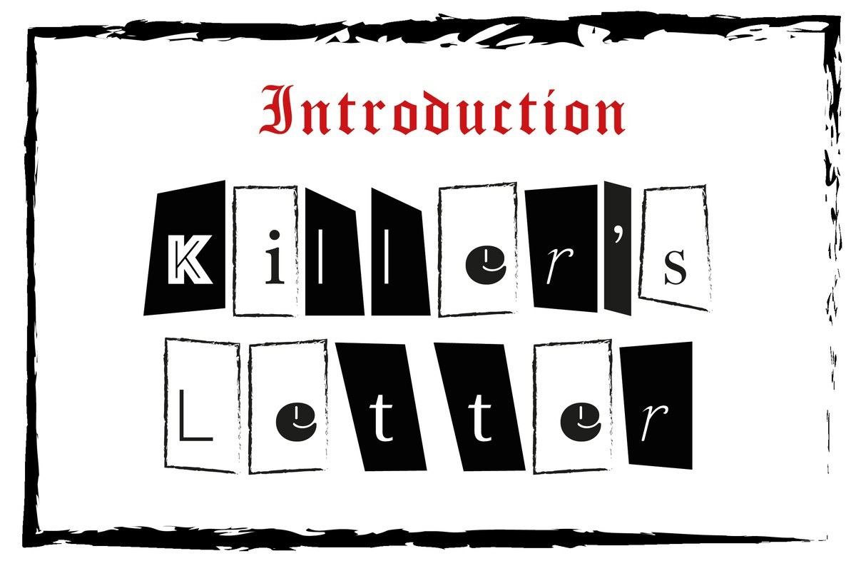 フォント Killer's Letter