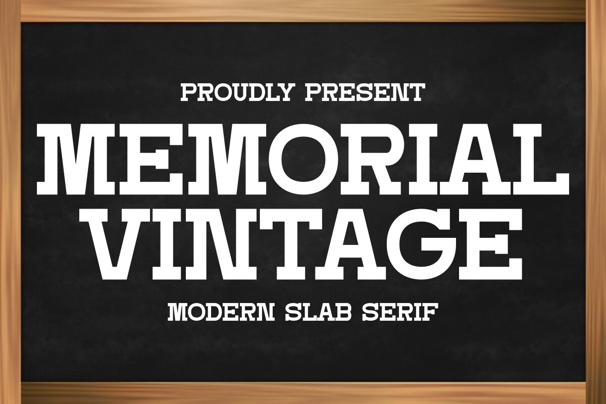 フォント Memorial Vintage