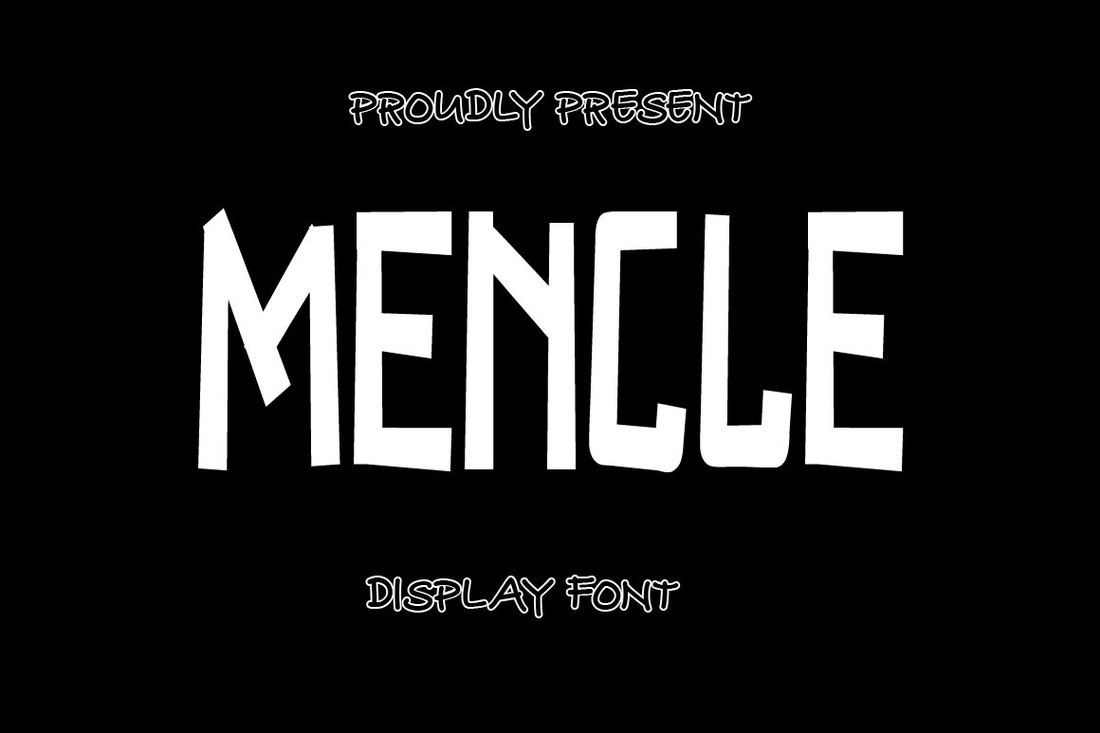 フォント Mencle