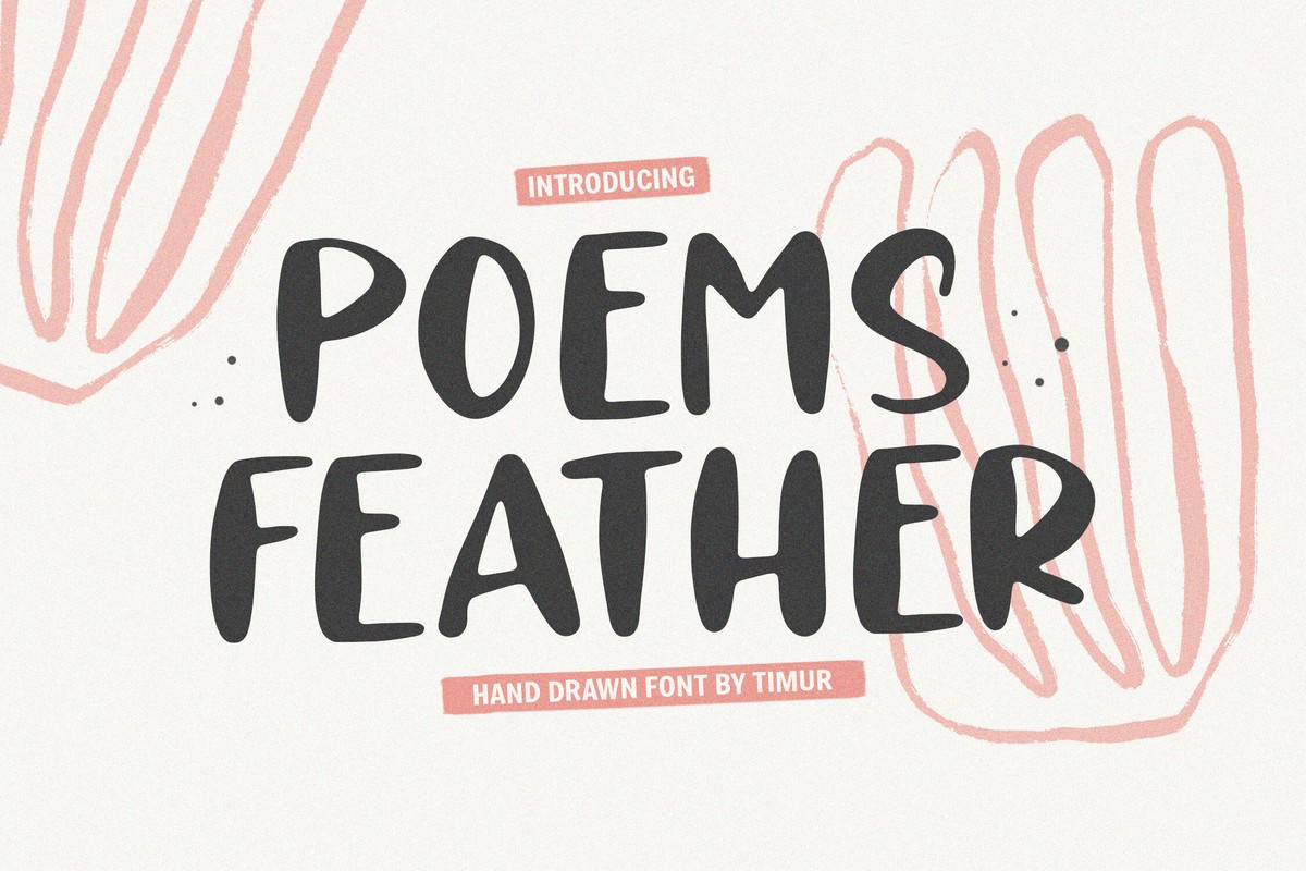 フォント Poems Feather