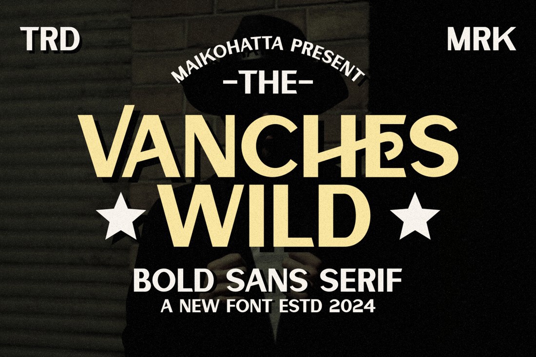 フォント Vanches Wild
