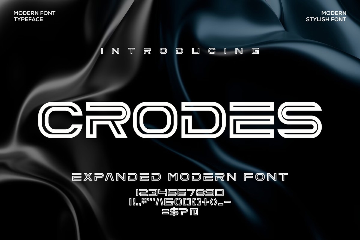 フォント Crodes