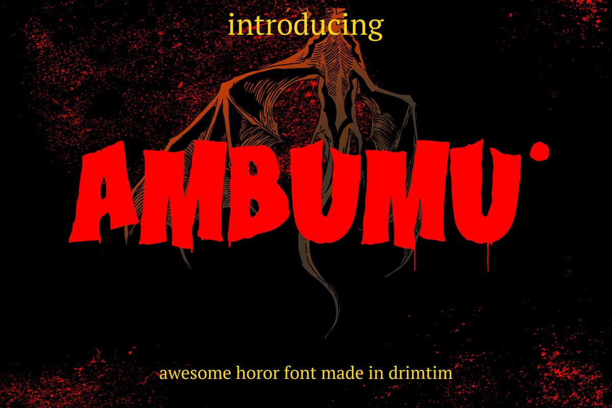 フォント Ambumu