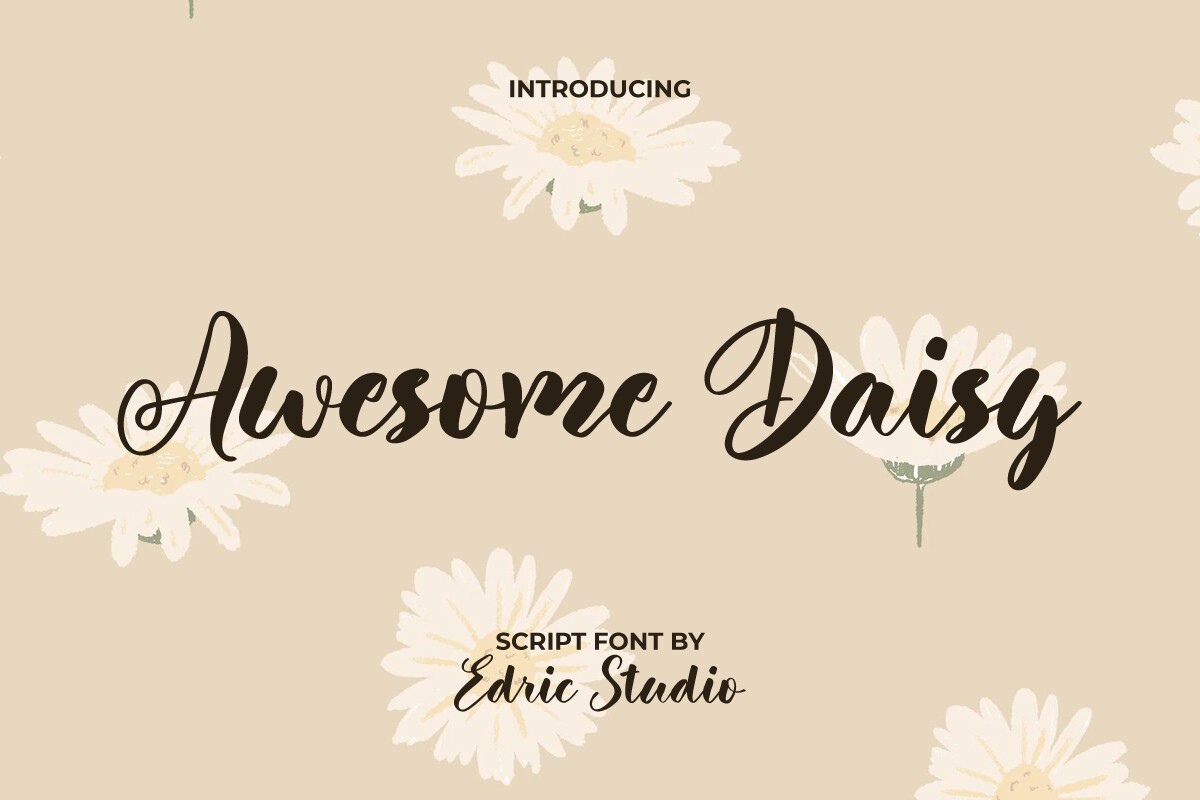 フォント Awesome Daisy