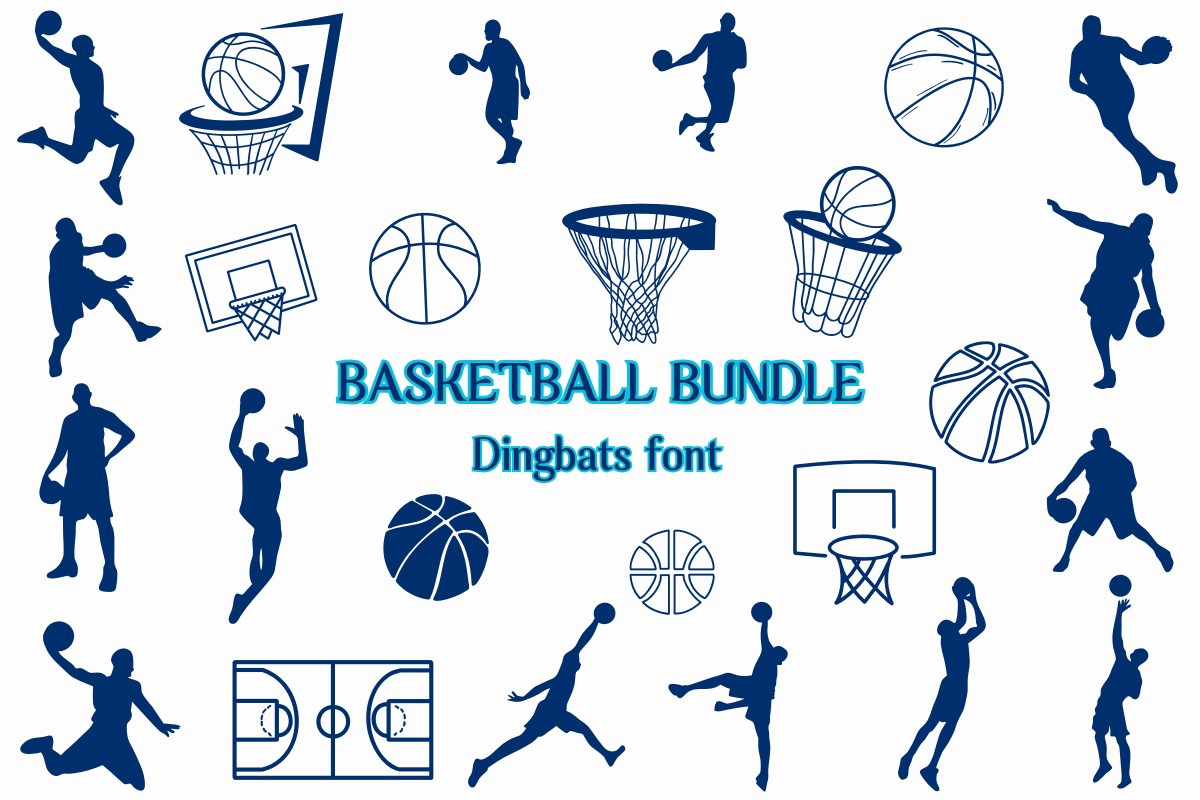 フォント Basketball Bundle