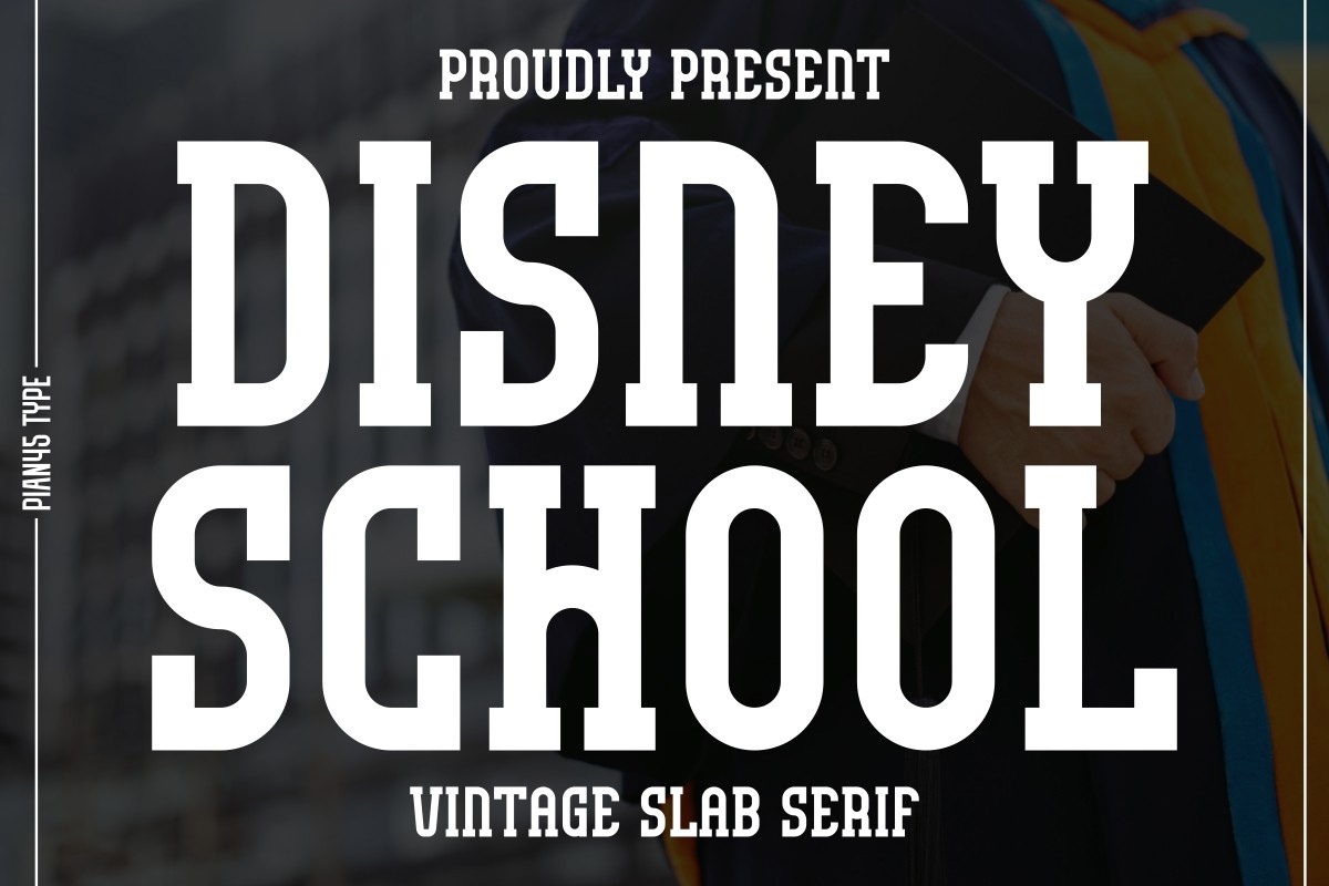 フォント Disney School