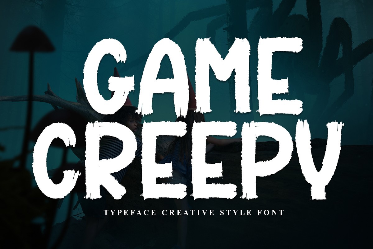 フォント Game Creepy