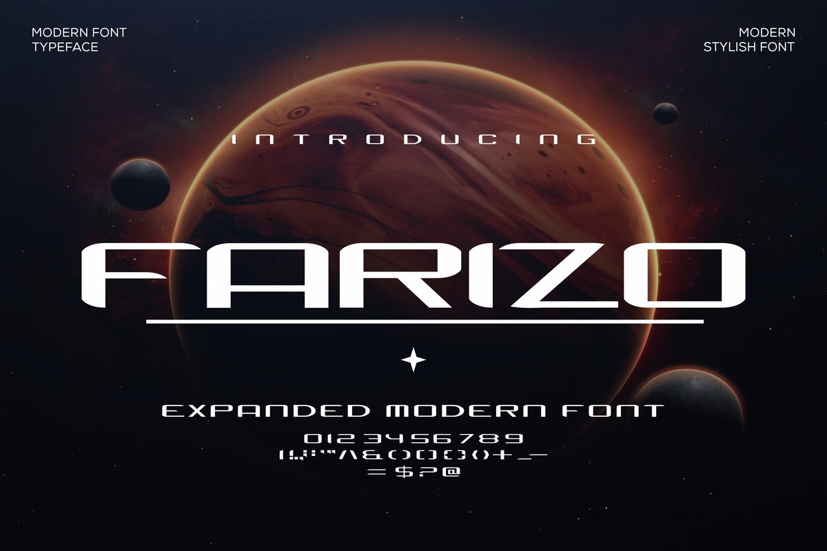 フォント Farizo