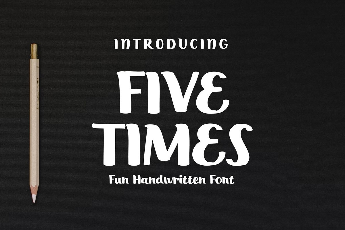 フォント Five Times