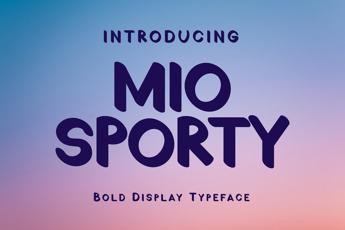 フォント Mio Sporty