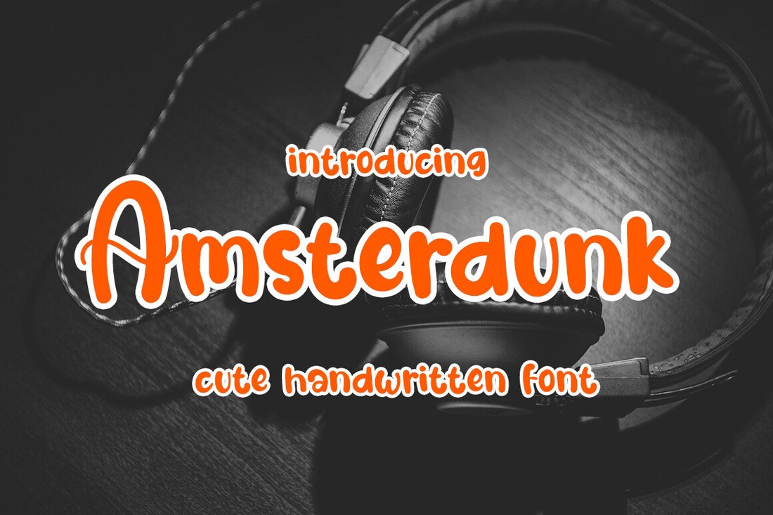 フォント Amsterdunk