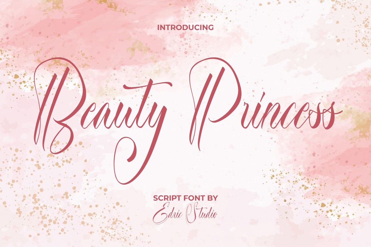 フォント Beauty Princess