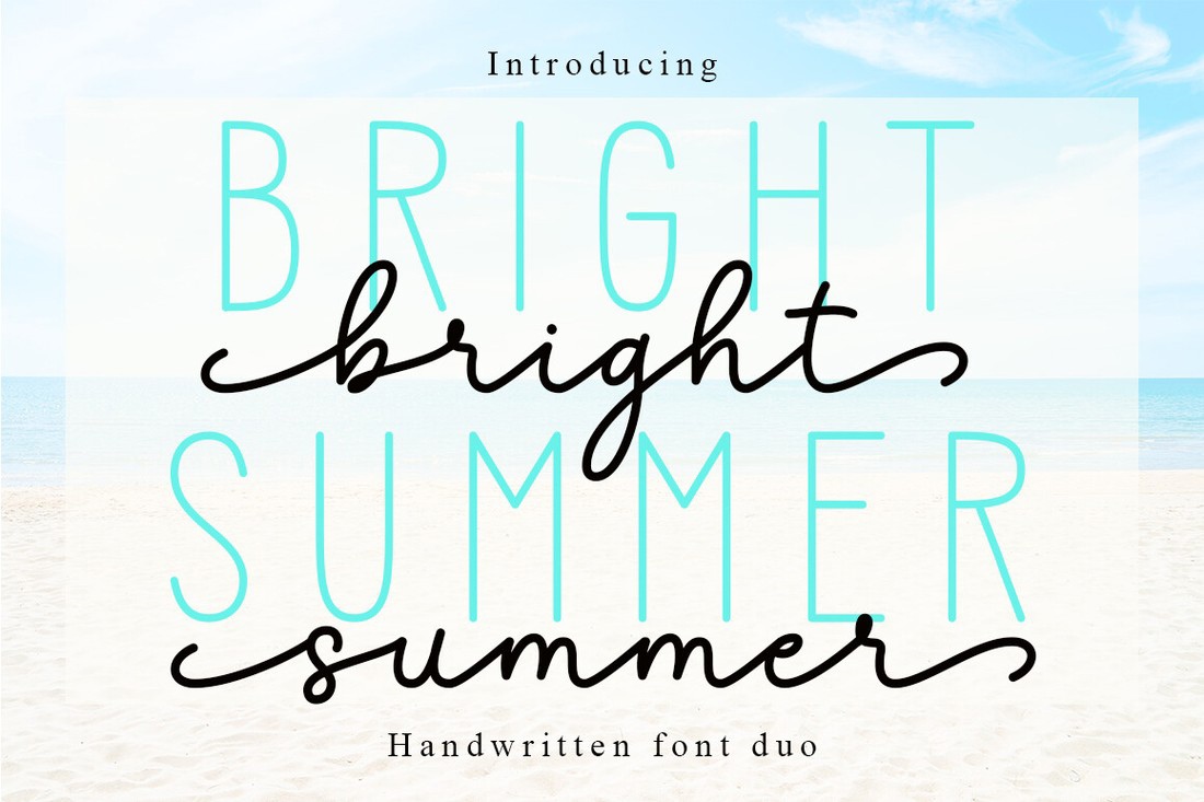 フォント Bright Summer Duo