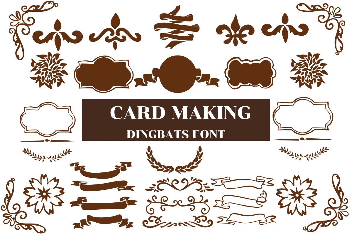 フォント Card Making