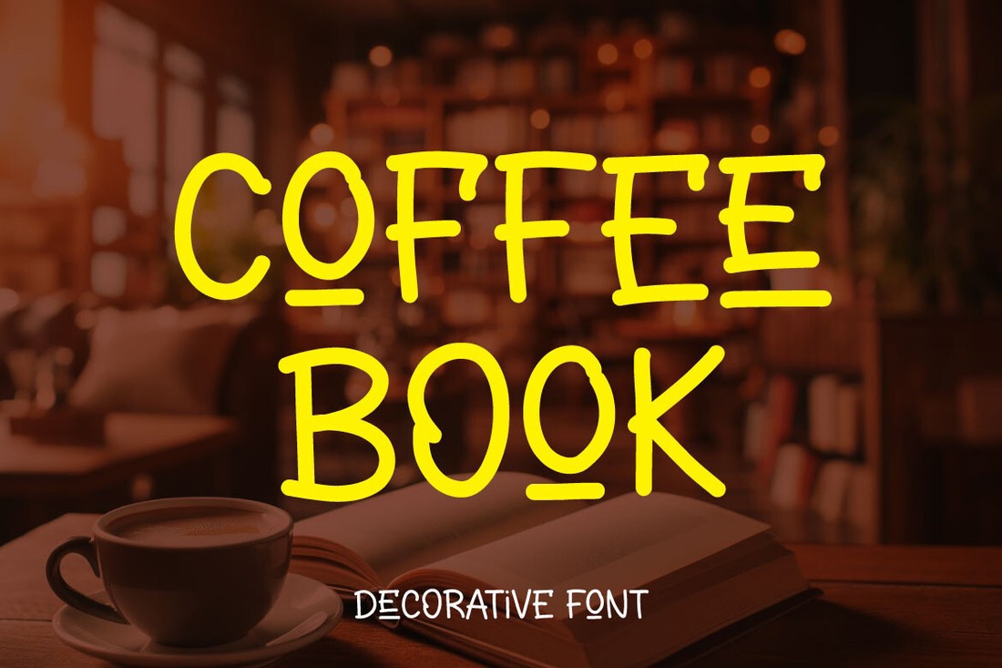 フォント Coffee Book