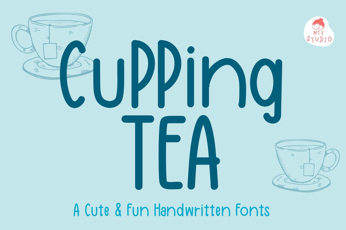 フォント CuppingTea