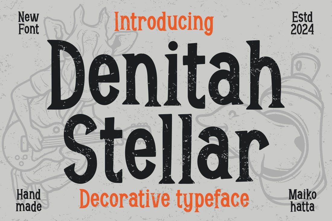 フォント Denitah Stellar