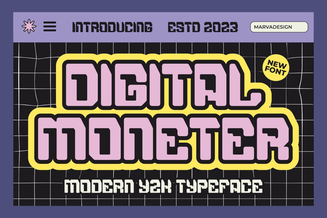 フォント Digital Moneter