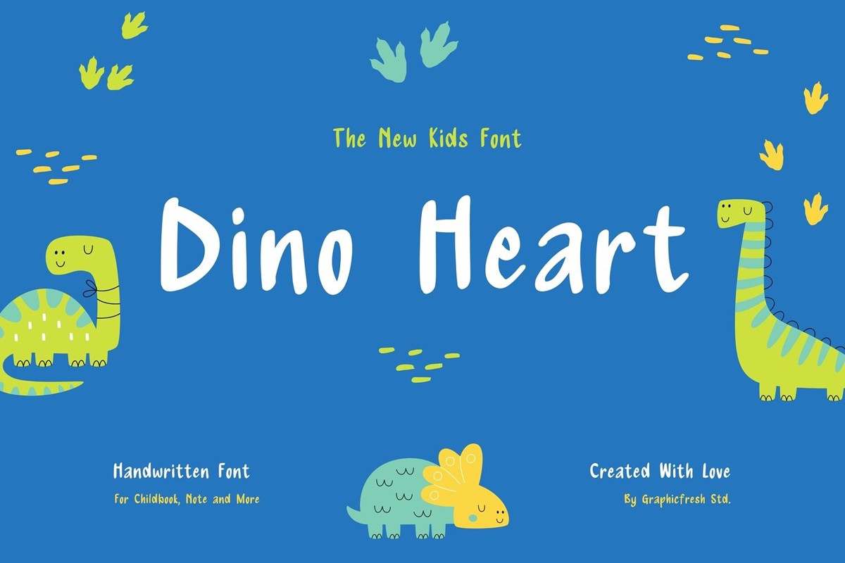 フォント Dino Heart