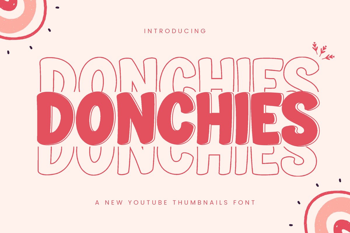 フォント Donchies