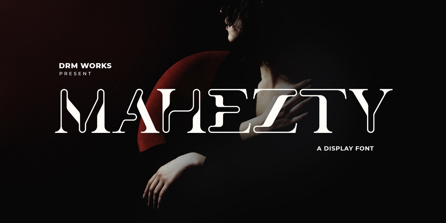 フォント Mahezty