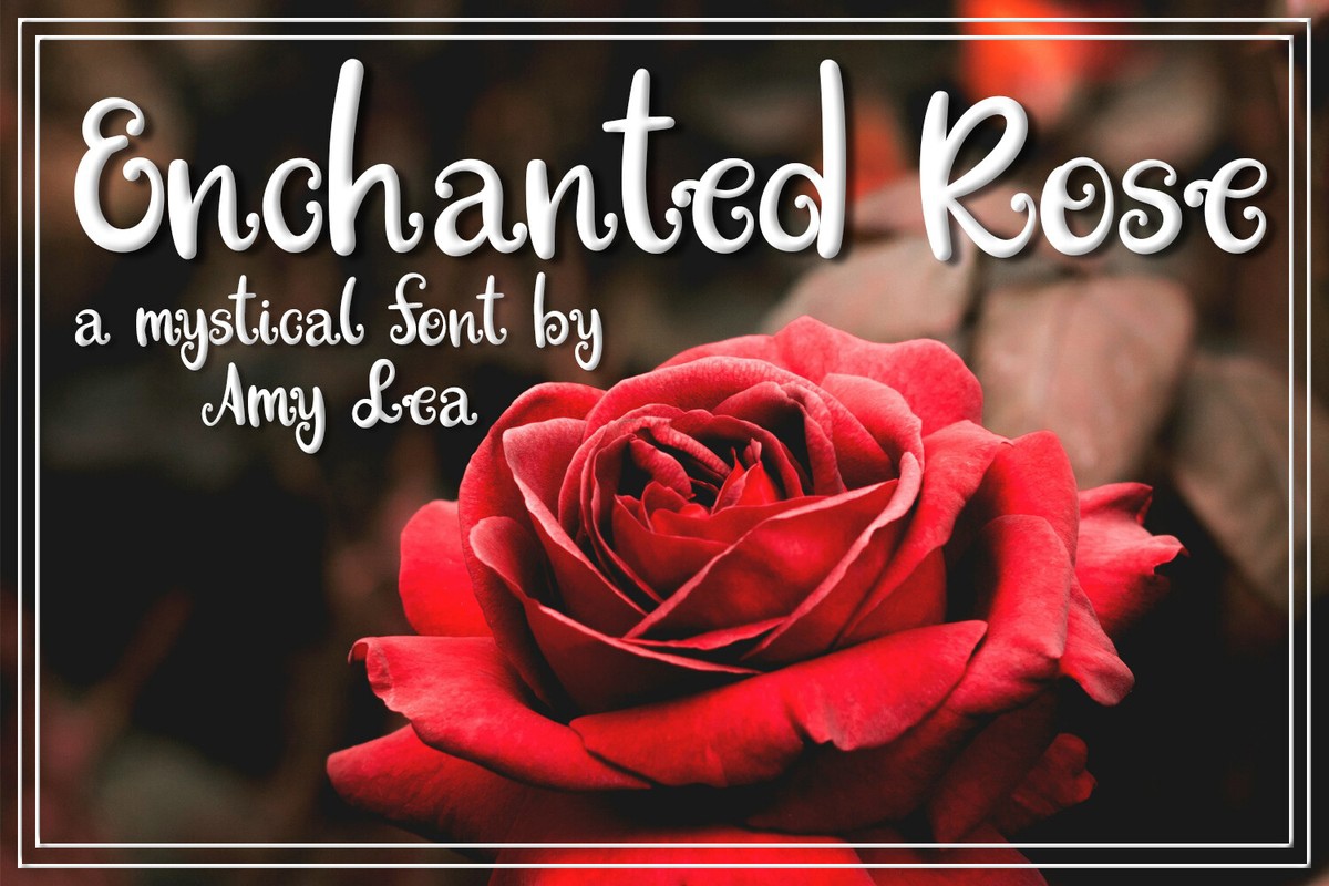 フォント Enchanted Rose