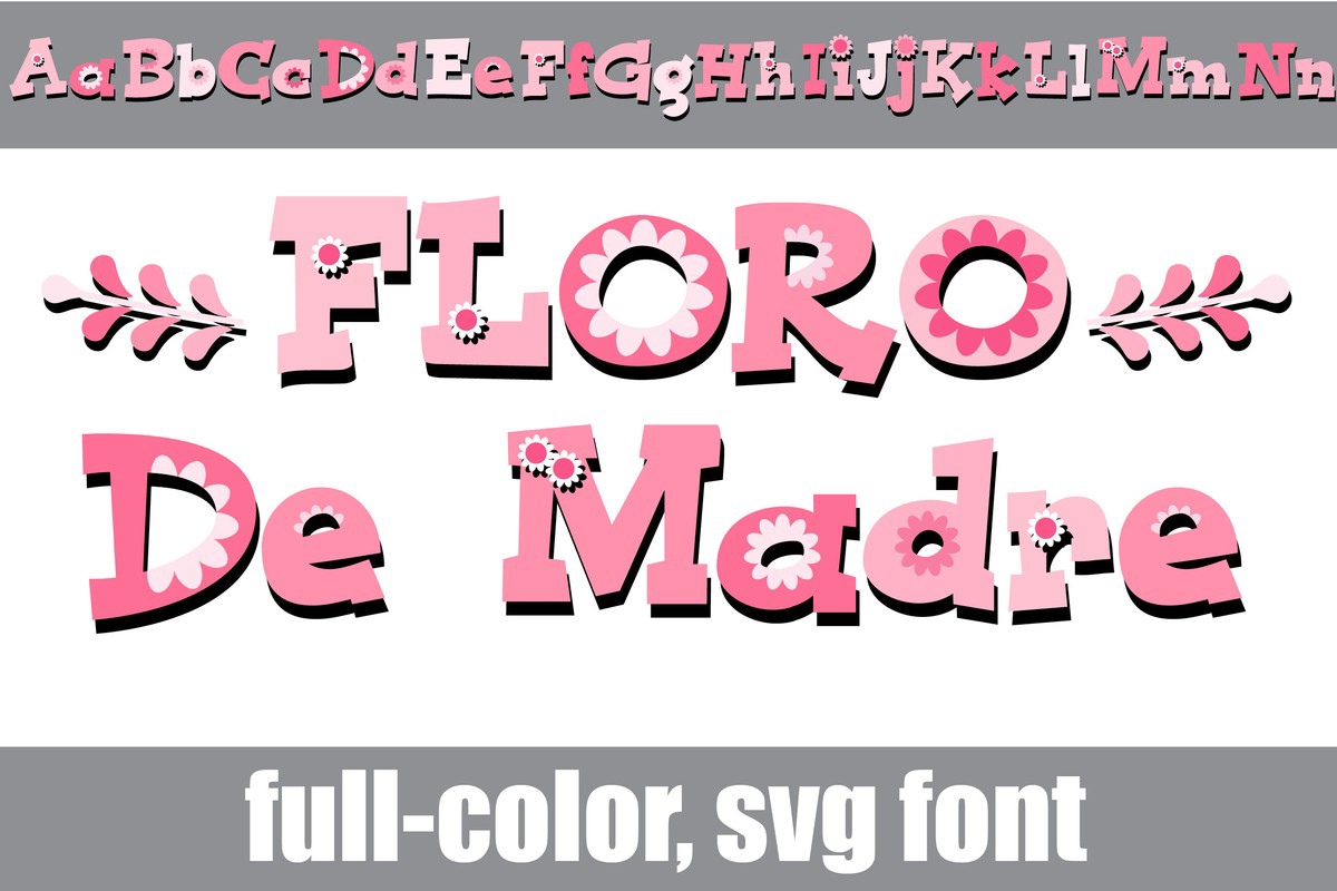 フォント Floro De Madre CF