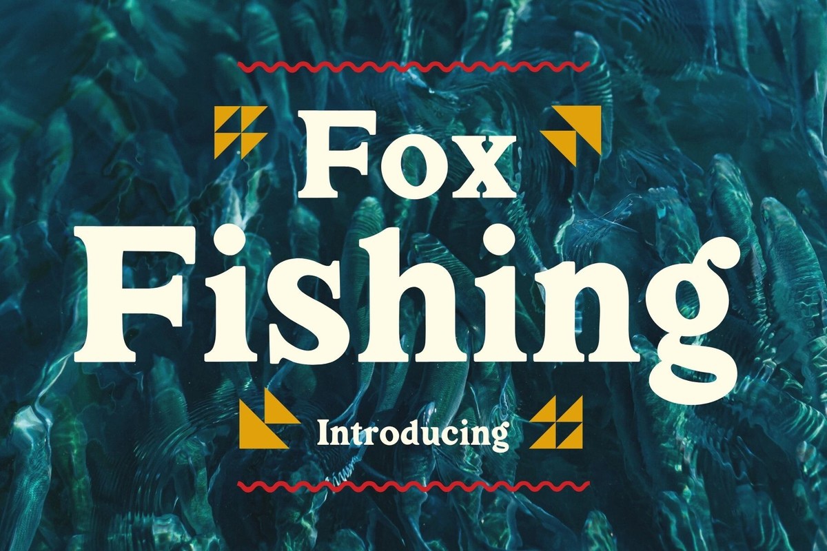 フォント Fox Fishing